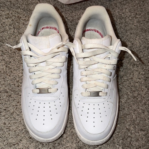 Nike Air Force 1 Low White Sneakers - Picture 3 of 3